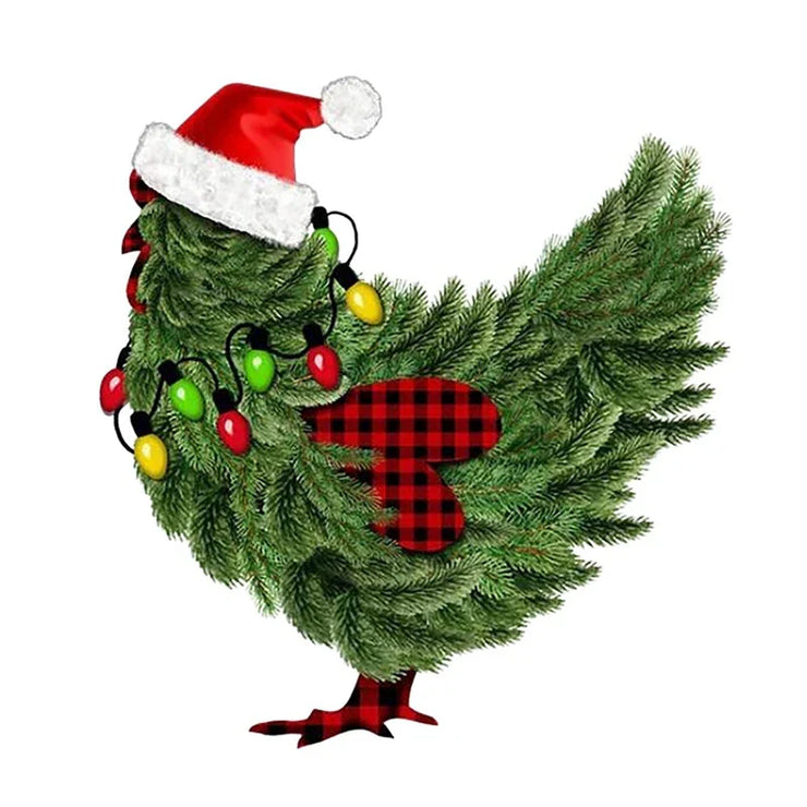 christmas chicken design