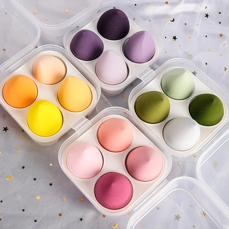 1/4/8pcs makeup sponge blender beauty egg blow cosmetic soft foundation makeup sponge powdercosmetic puff