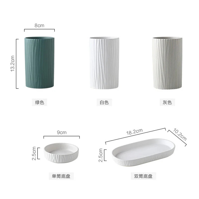 Nordic Kitchen Storage Chopsticks Tube Ceramic Chopsticks Tube