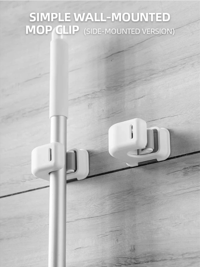 Multi-Purpose Umbrella Hooks Adhesive Wall Hanging Mop Broom Hook Kitchen Bathroom Organization Home Organizer Accessories