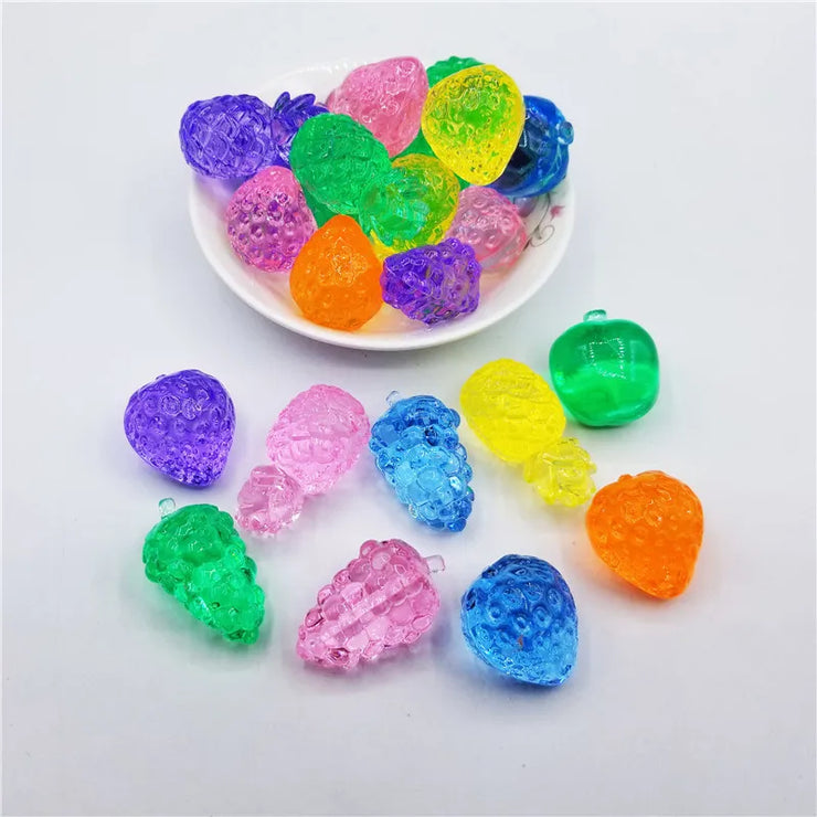 Montessori Light Table Education Toys Open Material Accessories transparent bear dimond Kindergarten Toddler Preschool tooll