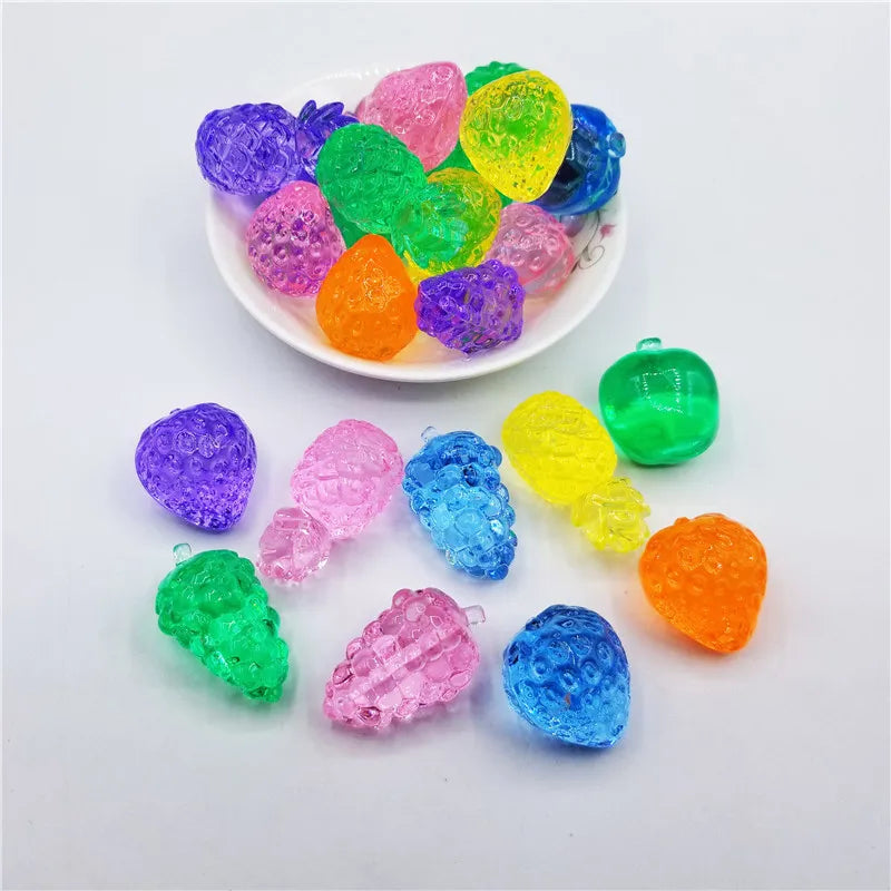 Montessori Light Table Education Toys Open Material Accessories transparent bear dimond Kindergarten Toddler Preschool tooll