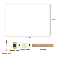 A3 Weekly Planner Whiteboard Memo Message Board
