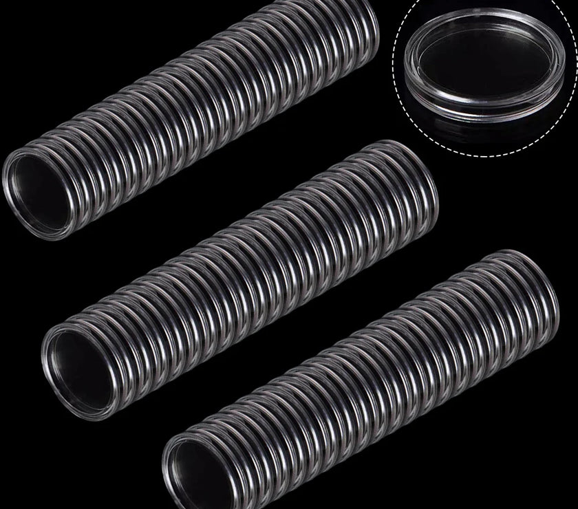 Coin Protection Box Coin Capsules Home Storage Household Supplies Home Organization 40mm Inner Diameter Durable High Quality