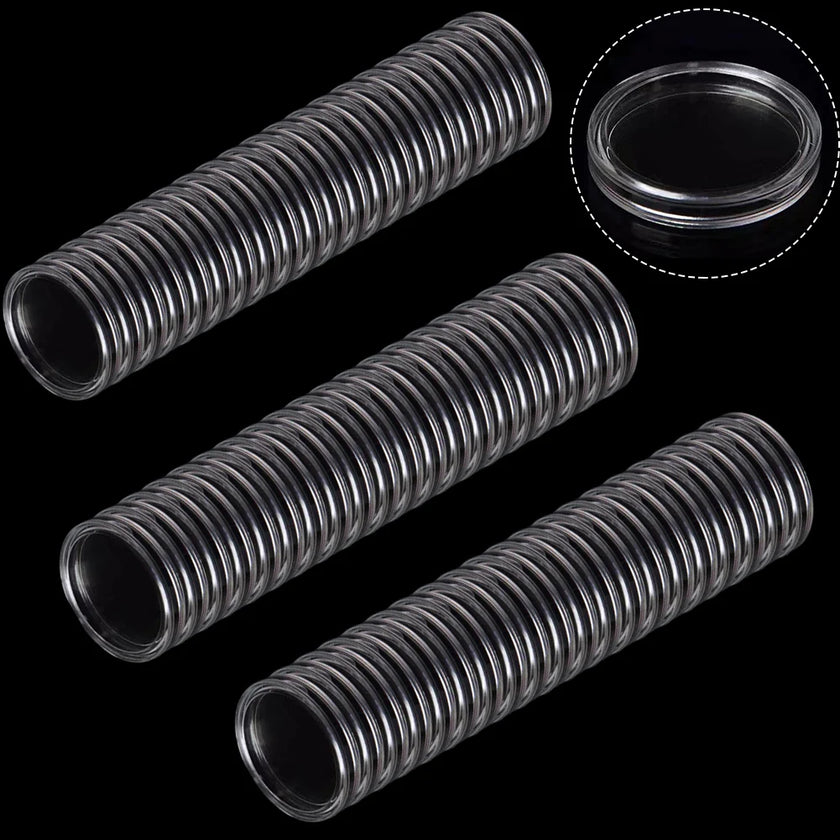 Coin Protection Box Coin Capsules Home Storage Household Supplies Home Organization 40mm Inner Diameter Durable High Quality
