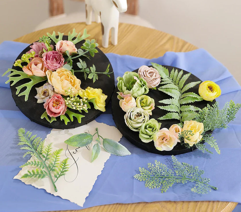 Home Wedding Decoration DIY Bouquet Crafts Flowers Wreath Gift Accessories