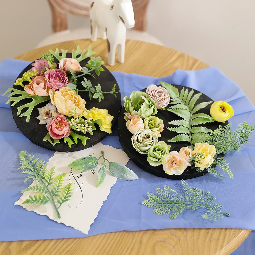 Home Wedding Decoration DIY Bouquet Crafts Flowers Wreath Gift Accessories