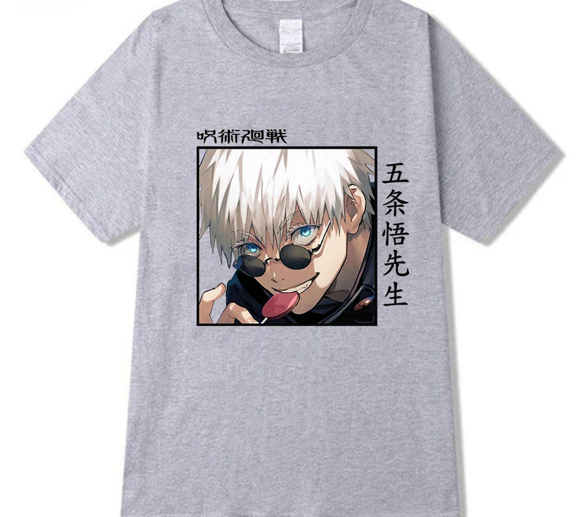 Shirt Male Tshirt Casual Japanese Anime Cartoon Graphic Female