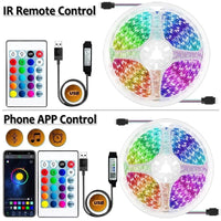 Led Strip Lights 5050 RGB LED Light Smart APP Control for TV Backlight Christmas Party Home Decor Lighting Ribbon Tape for Room
