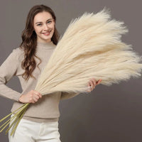 home decor garden wedding decoration outdoor fake flowers simulation reed