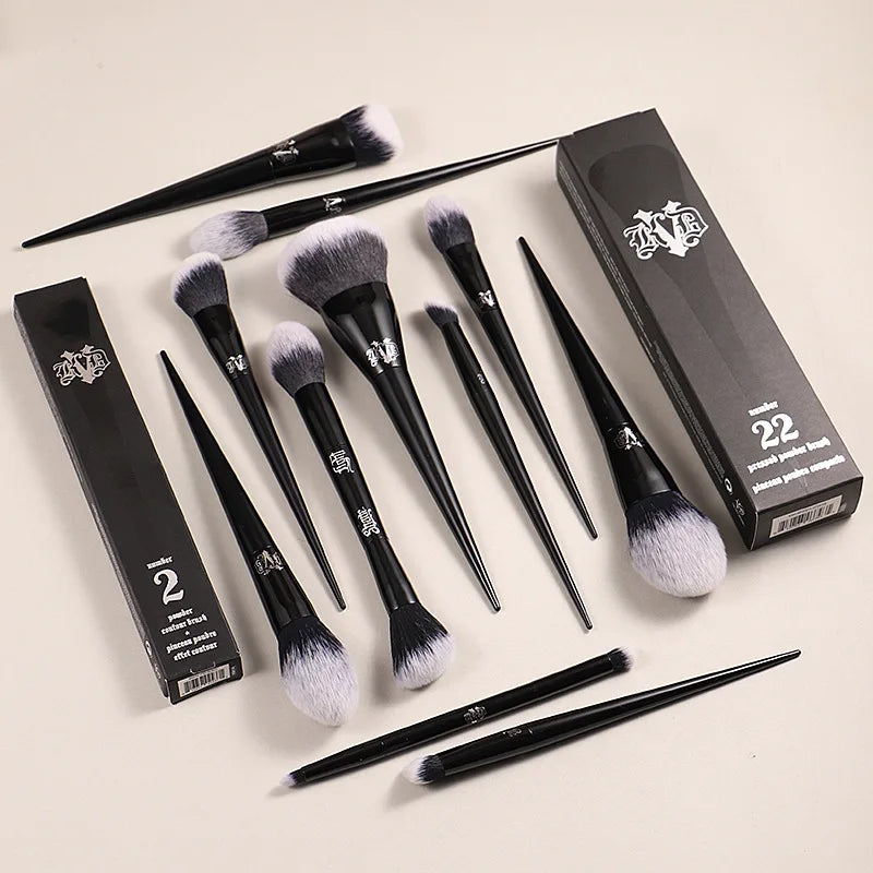Makeup Brushes Blusher Powder Foundation Concealer Eye Shadow Blending Cosmetic Concealer Beauty Soft Branded Brush