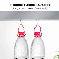 10pcs Wall Mounted Heavy Duty Magnetic Hook Magnet Hook Home Kitchen Bathroom Storage Coat Hooks Home and Organization Magnet