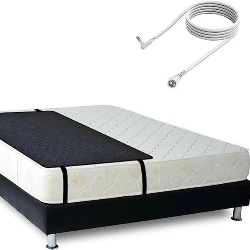 Grounding pillow case Conductive Leather Earthing mattress sleep mat