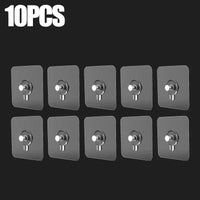 Perforated Adhesive Hook kitchen Wall Hook Bathroom Crochet Home Organization