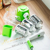 Manual Vegetable Cutter Slicer Multifunctional Round Mandoline Slicer Potato Cheese Kitchen Gadgets Kitchen Accessories