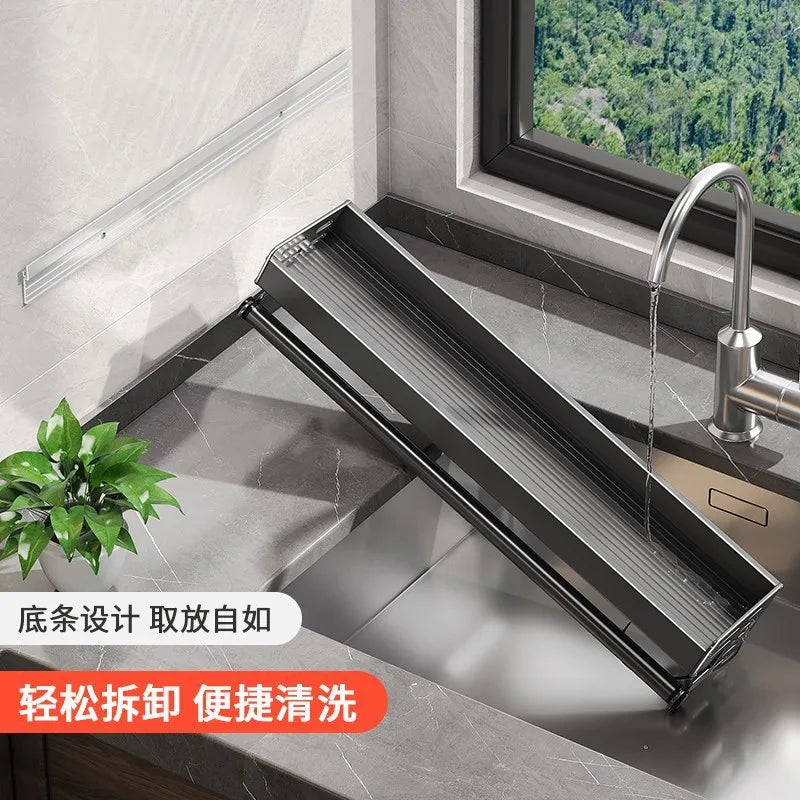 Kitchen Condiment Storage Rack Wall-Mounted Condiments Oil Salt Sauce Vinegar Household Kitchen Utensils Storage Rack Box