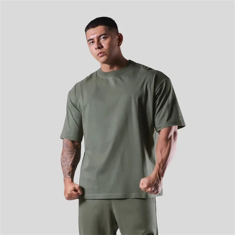 JAPAN&UK Cotton Gym Shirt Sport