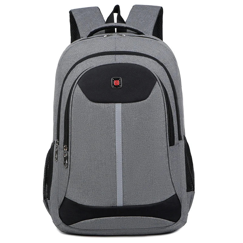 Backpack Men Bag Lightweight Nylon Fabric Travel Backpack School Bag Large Capacity Men'