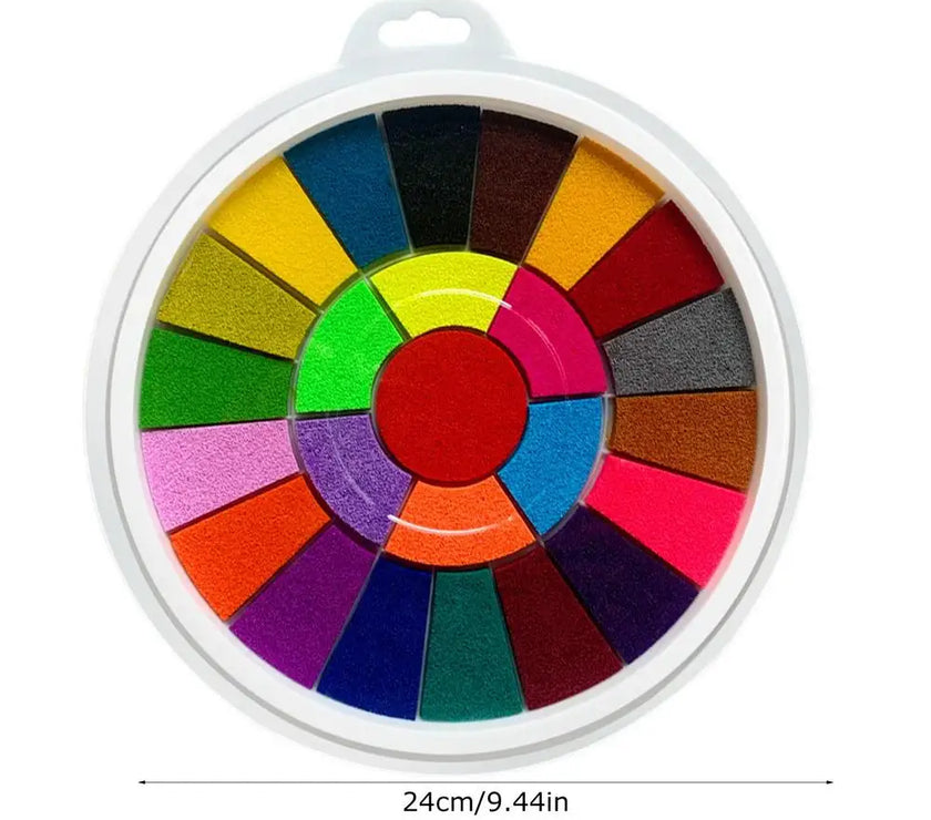 Toxic Finger Ink Pads Kindergarten DIY Art Painting Supplies