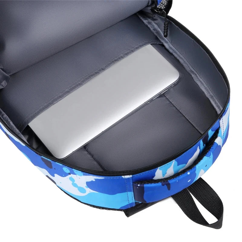 Backpack Men Bag Lightweight Nylon Fabric Travel Backpack School Bag Fashion Casual Men'
