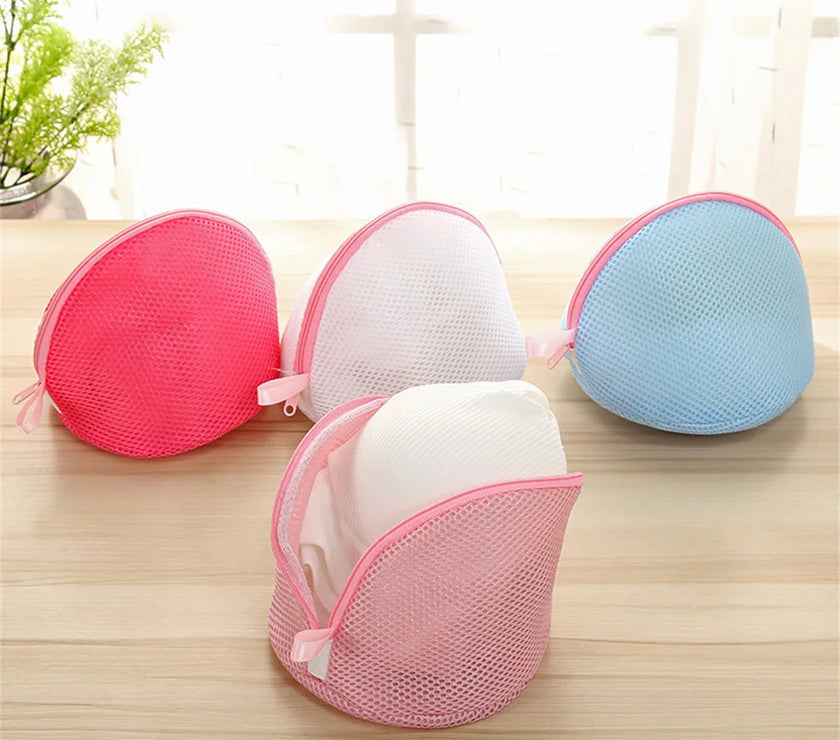 Bra Laundry Bag Zippered Underwear Socks Mesh Household Home Storage Washing Bag Organization