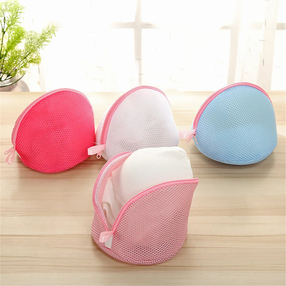 Bra Laundry Bag Zippered Underwear Socks Mesh Household Home Storage Washing Bag Organization