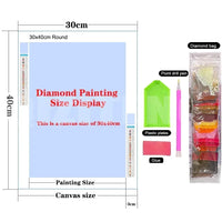 5D DIY Diamond Painting Cat Lion Tiger Toilet Reading Newspapers Diamond Mosaic Funny Bathroom Animal Embroidery Art Decoration