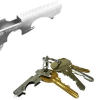 1 Key Ring Keychain Multifunction Carabiner Gear Clip Pocket Quickdraw Multipurpose Gadget Multitool Outdoor Tools