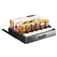 Drawer Dish Rack Kitchen Storage Sliding Bowls Dishes Drainer Storage Rack Sink Cabinet Organizer Tableware