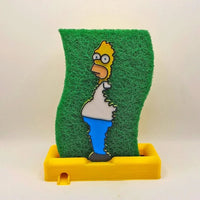 Funny Kitchen Storage Cartoon character Sponge Holder Sink Drain Rack Basket Household Supply Accessories Cocina Gadgets Cozinha