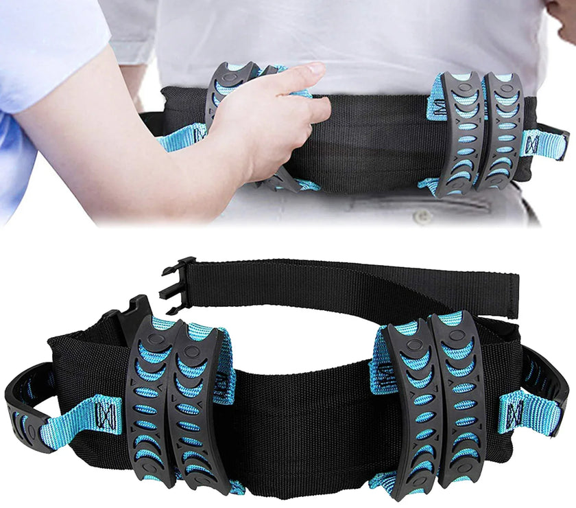 Waist Traction Belt Elderly Walking Moving Transfer Nursing Safety Assist Belt Wheelchair Bed Transfer Braces Nursing Belt