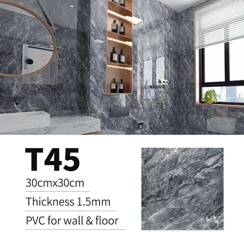 -adhesive bathroom decals