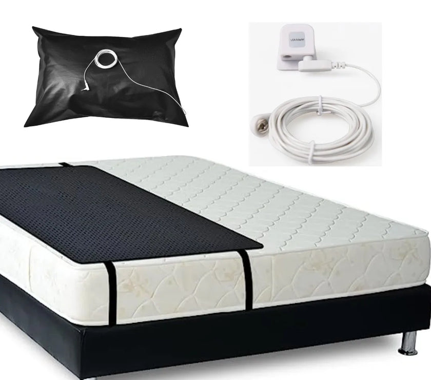 Grounding pillow case Conductive Leather Earthing mattress sleep mat