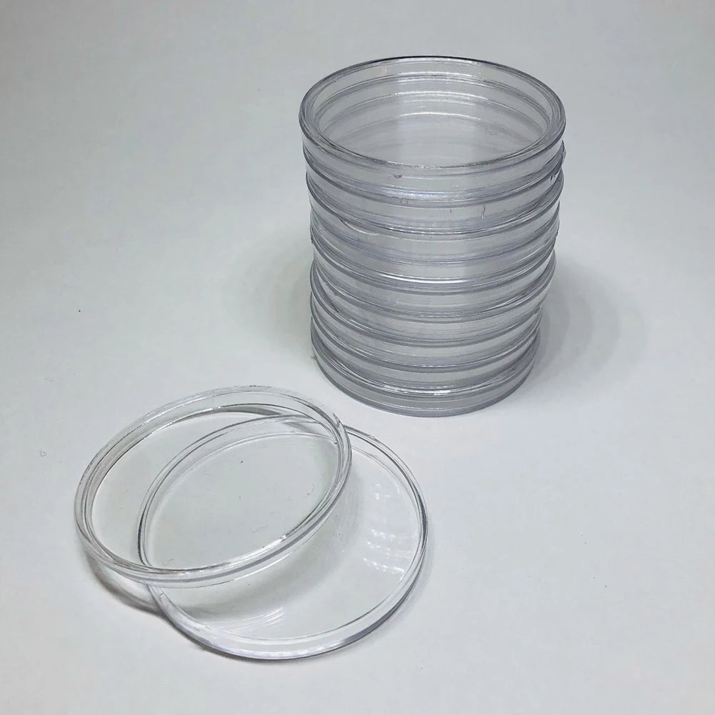 Coin Protection Box Coin Capsules Home Storage Household Supplies Home Organization 40mm Inner Diameter Durable High Quality