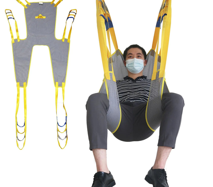 Patient Transfer Sling Seat Medical Lift Sling Mobile Emergency Wheelchair Transportation Elder Assist Nursing Belts medical