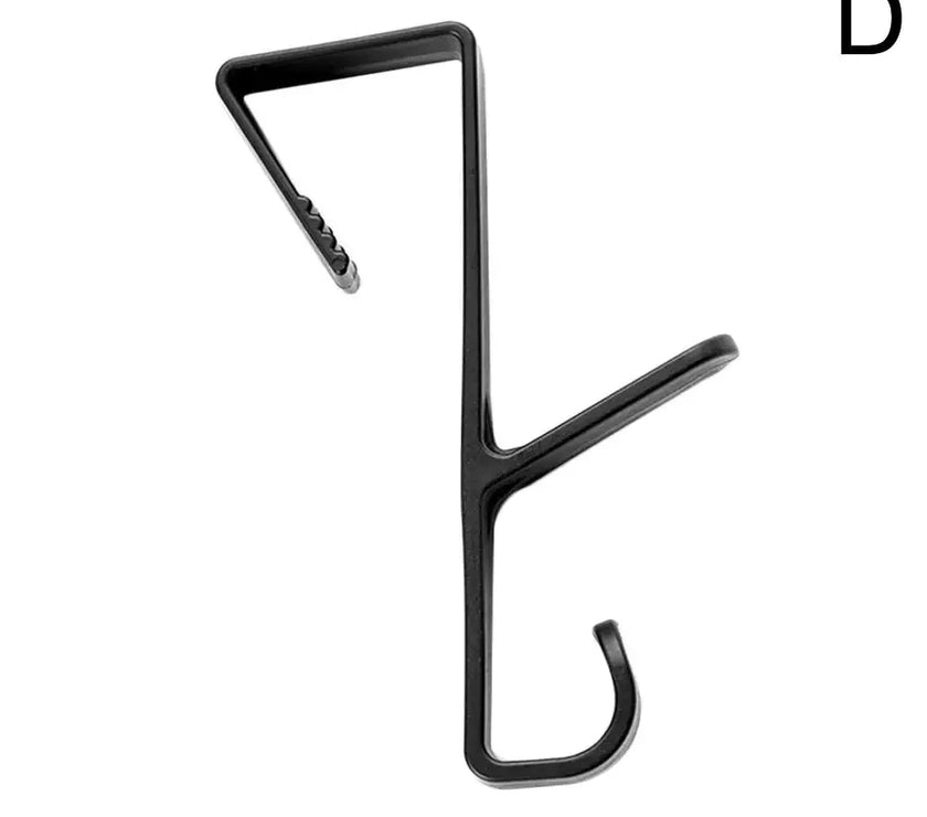 Door Multifunction Clothing Towel Bag Hook Home Hats Storage Hooks Holder Organization I7U9