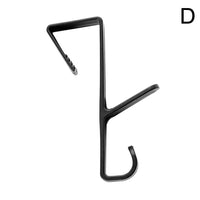 Door Multifunction Clothing Towel Bag Hook Home Hats Storage Hooks Holder Organization I7U9