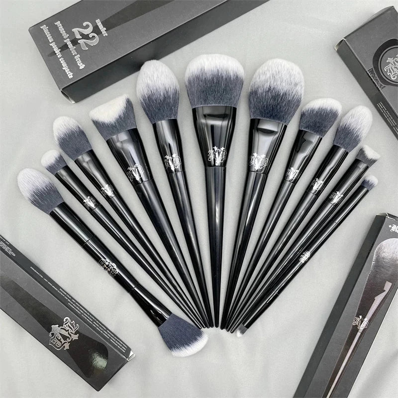Makeup Brushes Blusher Powder Foundation Concealer Eye Shadow Blending Cosmetic Concealer Beauty Soft Branded Brush