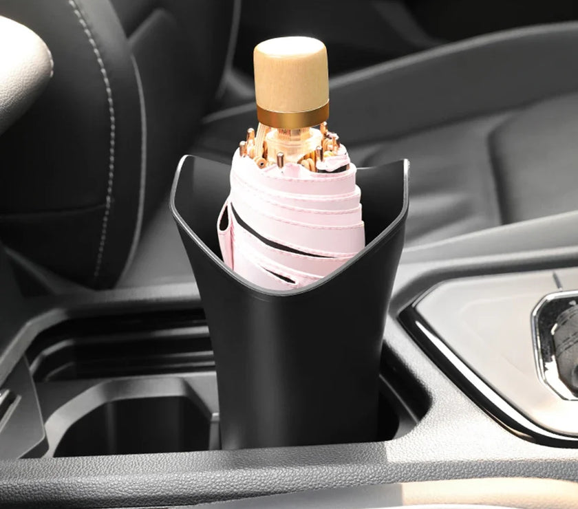 Car Umbrella Storage Box Versatile Space Saving Auto Umbrella Rack Holder Car Backseat Cup Holder Car Garbage Can