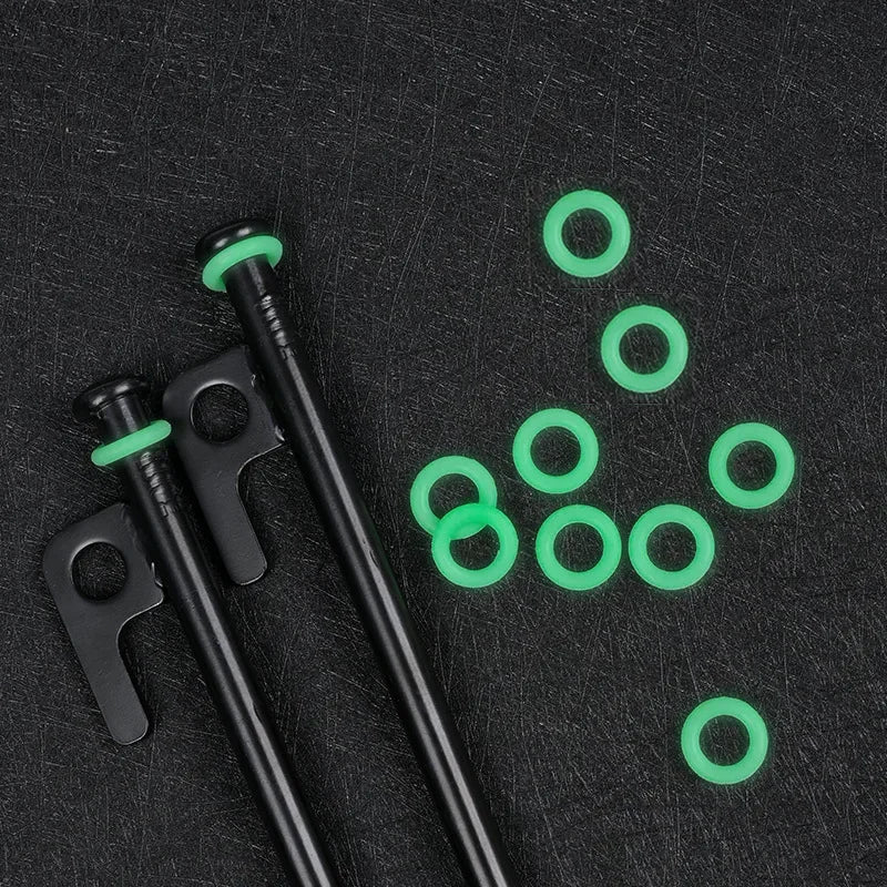 Outdoor Camping Equipment Luminous Ring Nails Edc Gadgets Multifunctional Silicone Ring Tent Camping Accessories Hiking