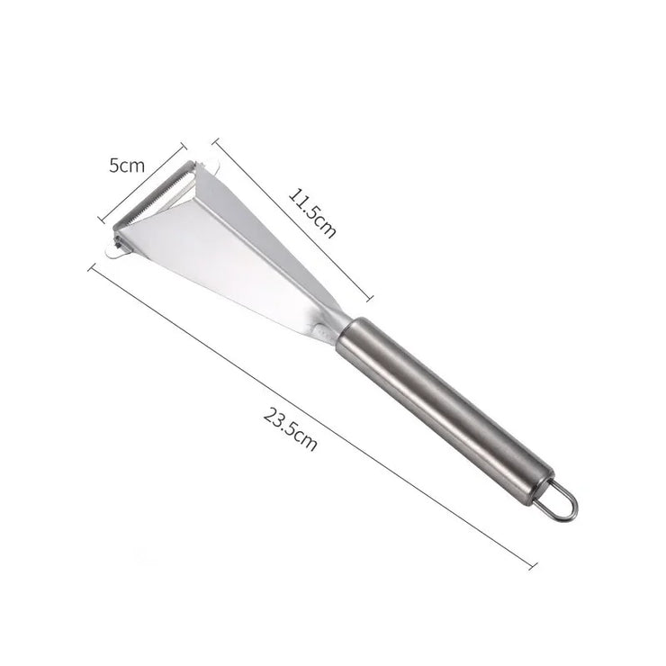 Fruit Push Knife Double Head Melon Baller Scoop Triangular Shape Peeler Vegetable Slicer Fruit Platter Watermelon Kitchen Tool