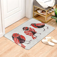 House entrance carpet Home door mat Modern Ground mat bird Nordic style Room Bath mat Foot bathroom
