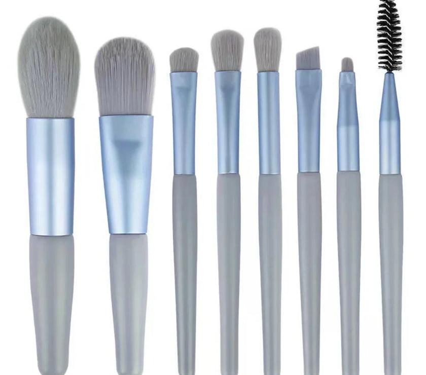 8Pcs Makeup Brush Set Makeup Concealer Brush Blush Loose Powder Brush Eye Shadow Highlighter Foundation Brush Beauty Tools