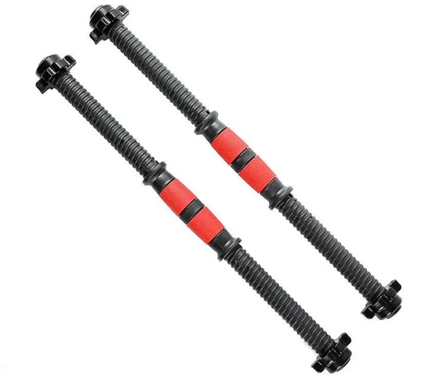 Barbell Buckle Barbell Bar Threaded Dumbbell Handles Powerlifting Fitness Equipment