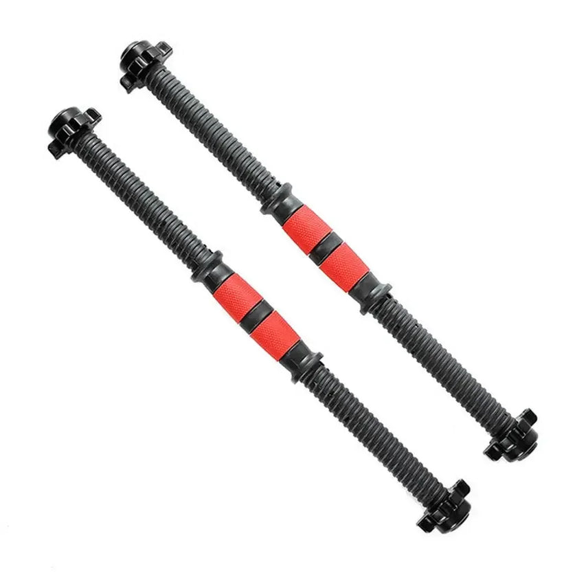 Barbell Buckle Barbell Bar Threaded Dumbbell Handles Powerlifting Fitness Equipment