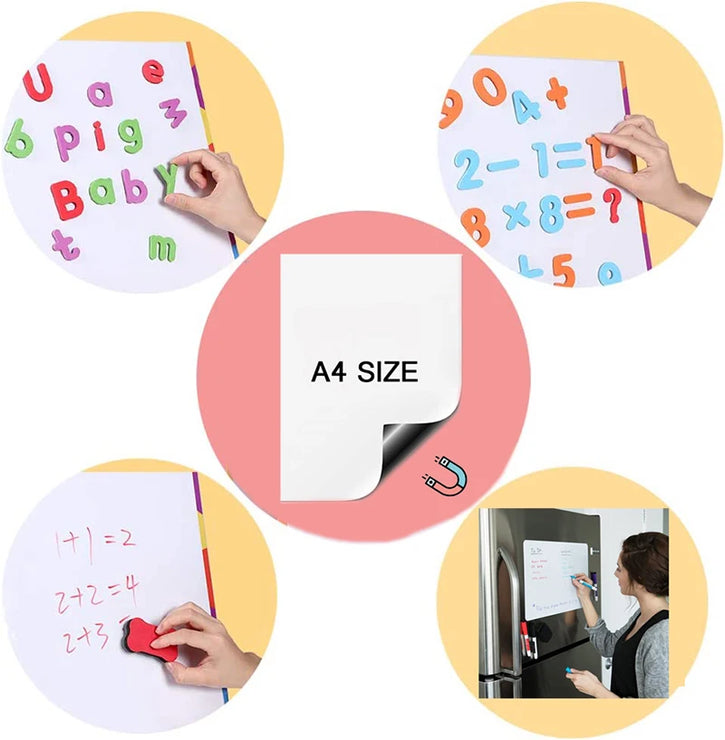 EVA Foam Magnetic Letters Uppercase Lowercase Learning Numbers For Toddlers Learning Spelling Counting Educational Set