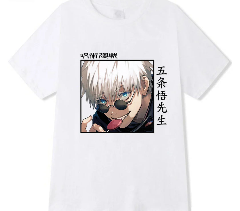Shirt Male Tshirt Casual Japanese Anime Cartoon Graphic Female