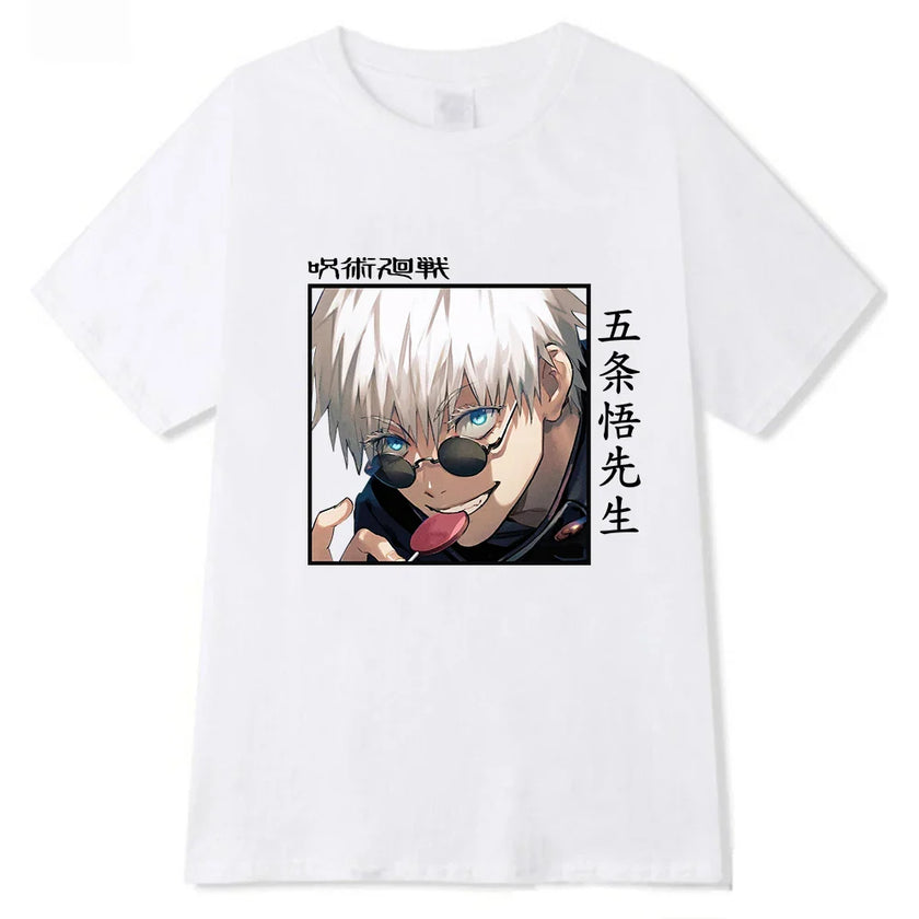 Shirt Male Tshirt Casual Japanese Anime Cartoon Graphic Female