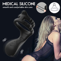 Sensualex Men Novelty Toys Delayed Ejaculation Vibrate Penis Rings Cock Ring Men Chastity Cage Sex Toy Couple Men'