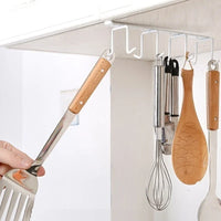 Shelf Storage Rack Organizer Hook Home Organization
